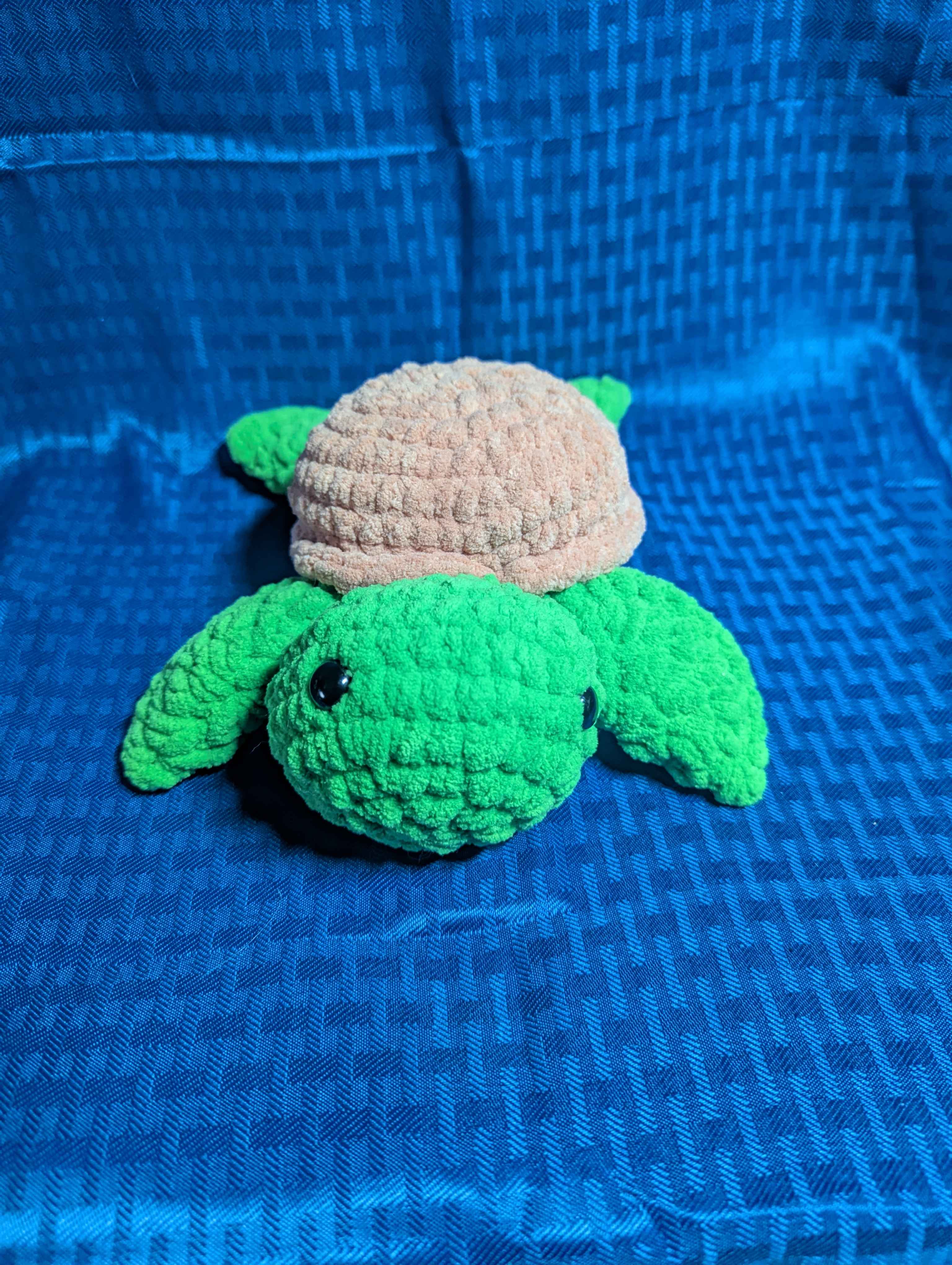 Large Turtle- Blanket yarn